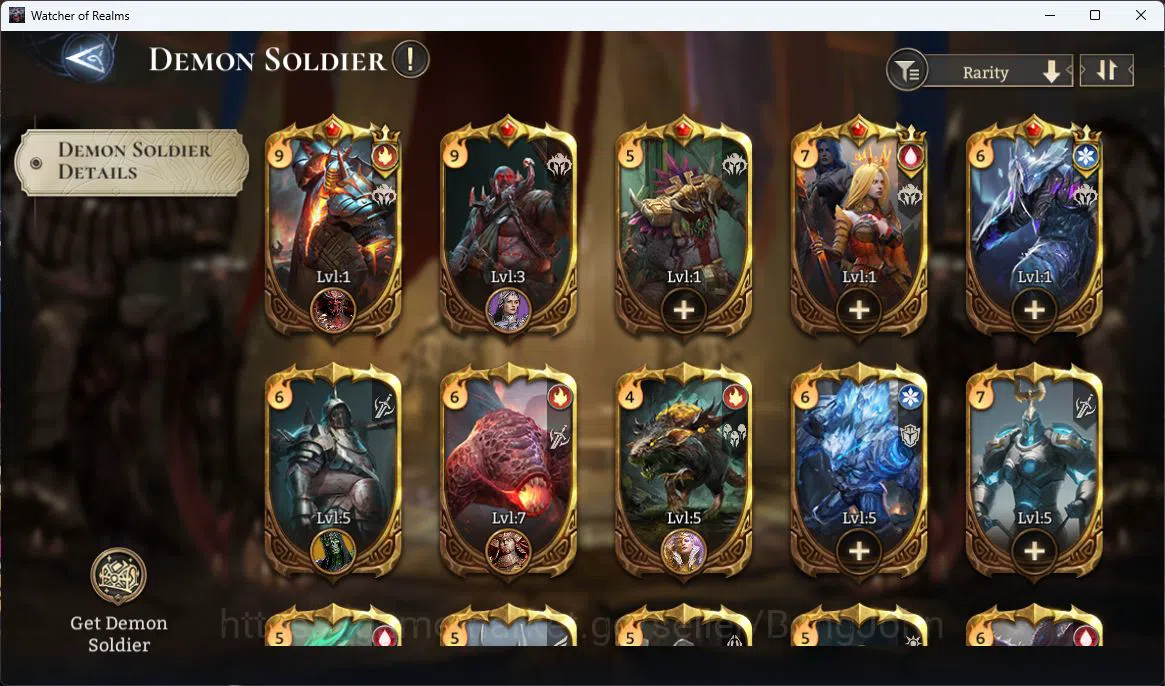 Watcher of Realms Accounts Global 60xx|Power 10M|16 Lord[Valderon,Ingrid,Ezar image 12