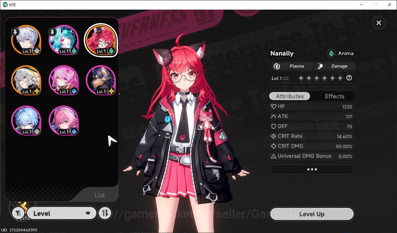 Neverness to Everness Accounts GLOBAL EU| HL 3| 2 SSR Limited (Nanally+Sign),Hath image 1