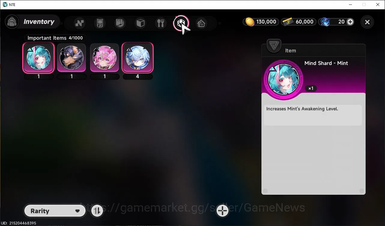 Neverness to Everness Accounts GLOBAL EU| HL 3| 2 SSR Limited (Nanally+Sign),Hath image 9