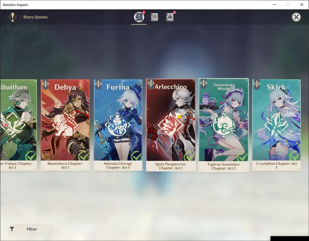 Genshin Impact Accounts ASIA|AR 50|4 Limited + 1 (*5 Standard)|Mavuika,Neu image 16