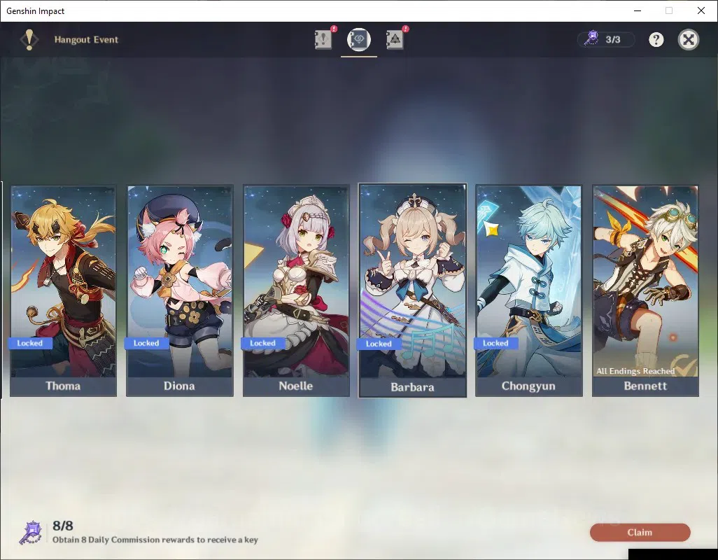 Genshin Impact Accounts ASIA|AR 50|4 Limited + 1 (*5 Standard)|Mavuika,Neu image 19