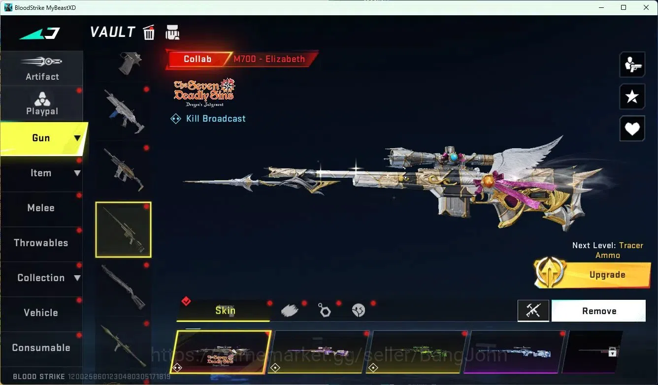 Blood Strike Accounts ASIA| EVO FAL-Draco|Eternal Desert Eagle L2|AOT FA image 11