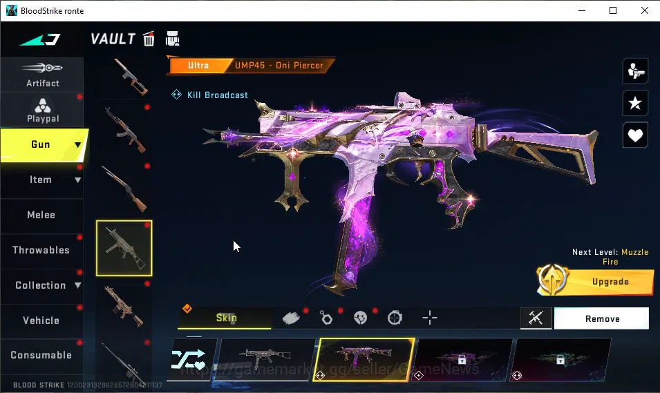 Blood Strike Accounts ASIA|13 ULTRA[VOLT,ZERO,M4A1,UMP45,FN2000,Etc]|Col image 10