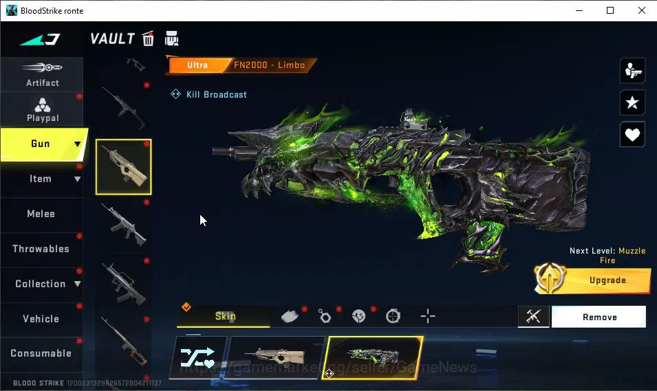 Blood Strike Accounts ASIA|13 ULTRA[VOLT,ZERO,M4A1,UMP45,FN2000,Etc]|Col image 12