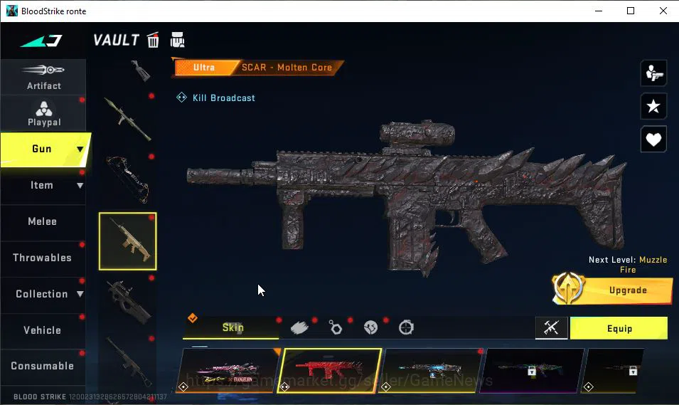 Blood Strike Accounts ASIA|13 ULTRA[VOLT,ZERO,M4A1,UMP45,FN2000,Etc]|Col image 14