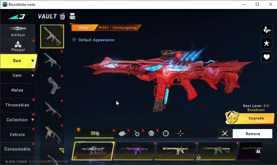 Blood Strike Accounts ASIA|13 ULTRA[VOLT,ZERO,M4A1,UMP45,FN2000,Etc]|Col image 17