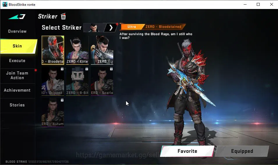 Blood Strike Accounts ASIA|13 ULTRA[VOLT,ZERO,M4A1,UMP45,FN2000,Etc]|Col image 18