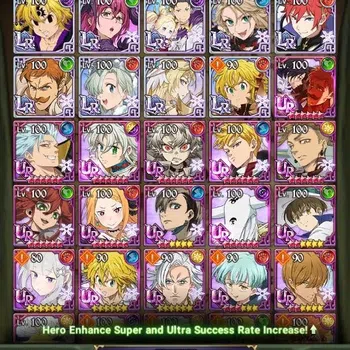 The Seven Deadly Sins: Grand Cross Accounts Endgame Global|5,4M