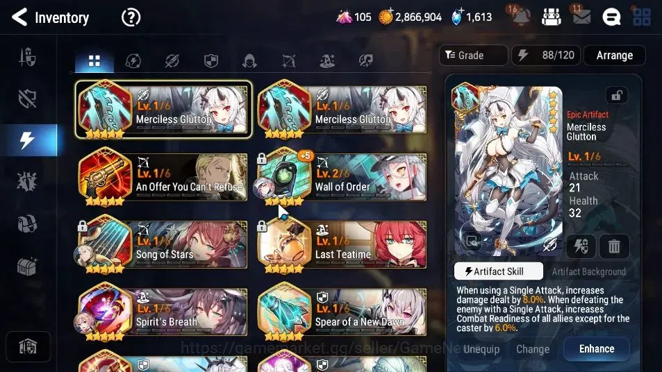 Epic Seven Accounts GLOBAL UnVerif|NewEra|3ML(LR Krau,Comnd Pavel,Apoc image 13