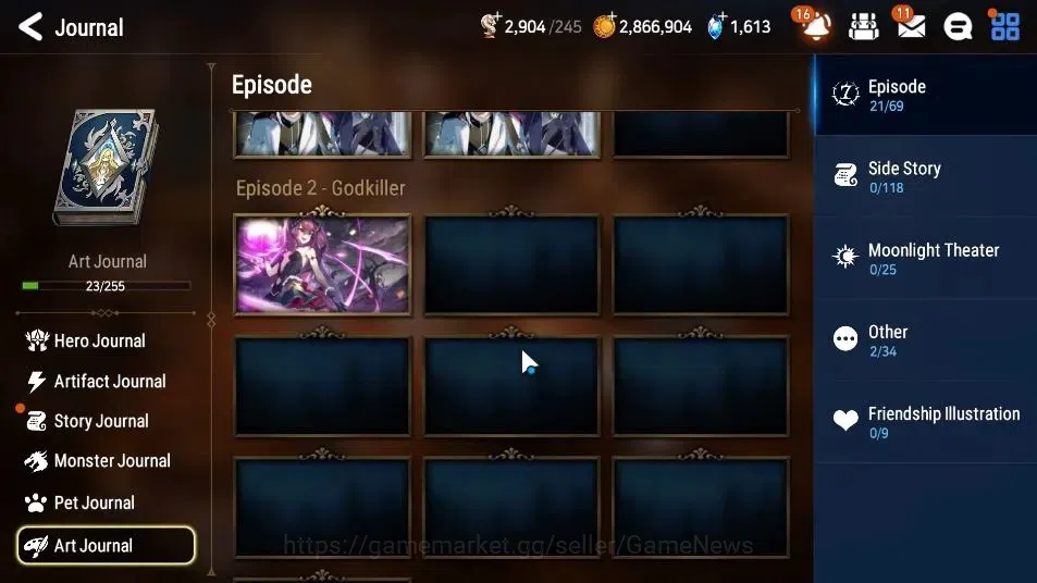 Epic Seven Accounts GLOBAL UnVerif|NewEra|3ML(LR Krau,Comnd Pavel,Apoc image 18