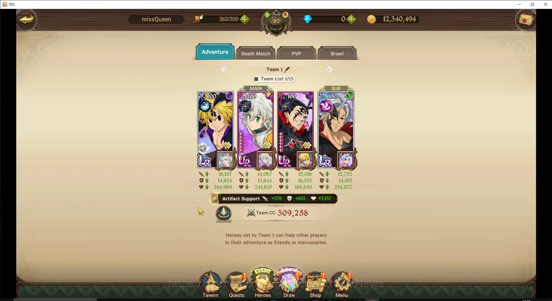 The Seven Deadly Sins: Grand Cross Accounts Endgame Global|4,8M CC|120 LS|7 LR+13 UR+Many 13
