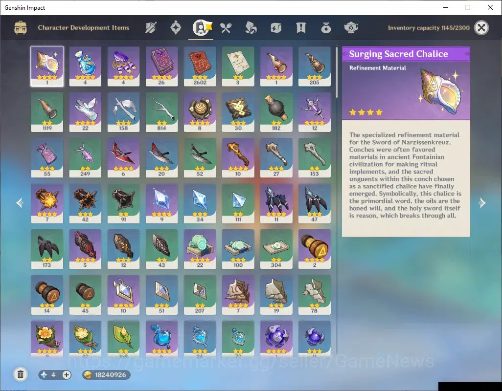 Genshin Impact Accounts ASIA|AR60|PremTim[Skirk,Navia,EulaC1]+Sign,Raiden| image 14