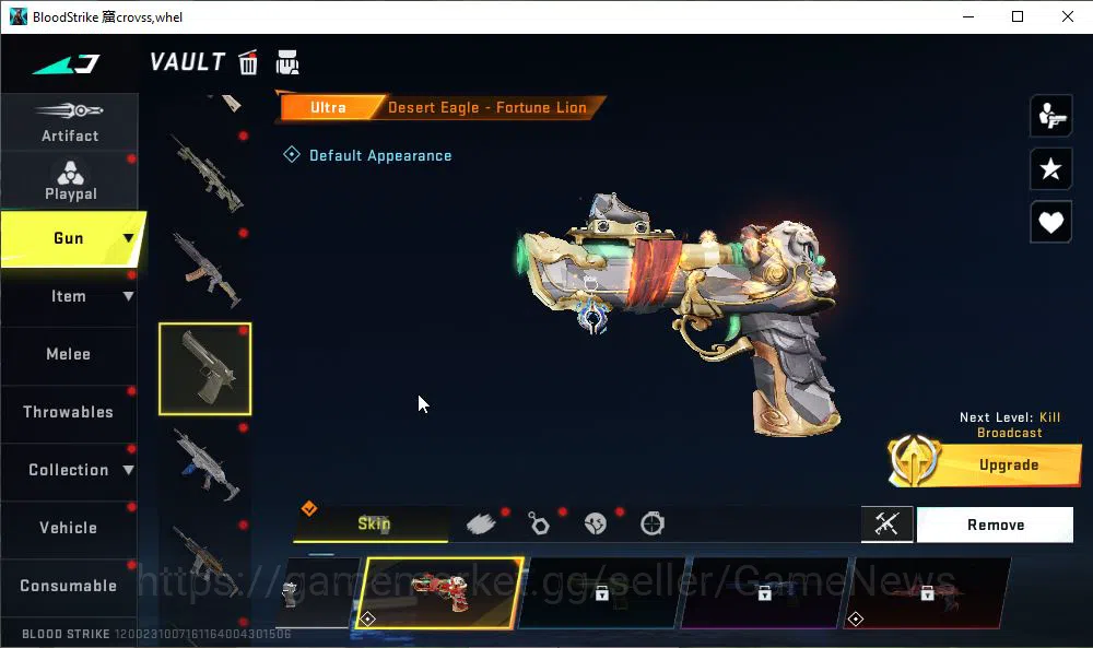 Blood Strike Accounts ASIA|7 ULTRA[VOLT,VAL,UMP45,QBZ95,INP-9,DEagle,Vec image 14