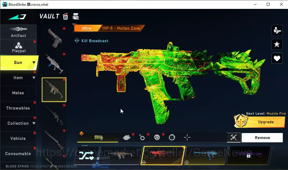 Blood Strike Accounts ASIA|7 ULTRA[VOLT,VAL,UMP45,QBZ95,INP-9,DEagle,Vec image 15