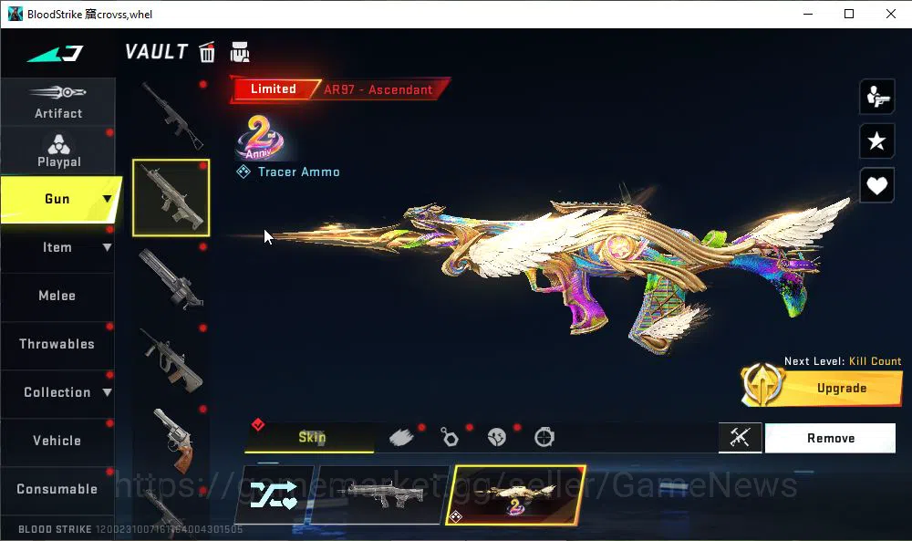 Blood Strike Accounts ASIA|7 ULTRA[VOLT,VAL,UMP45,QBZ95,INP-9,DEagle,Vec image 16