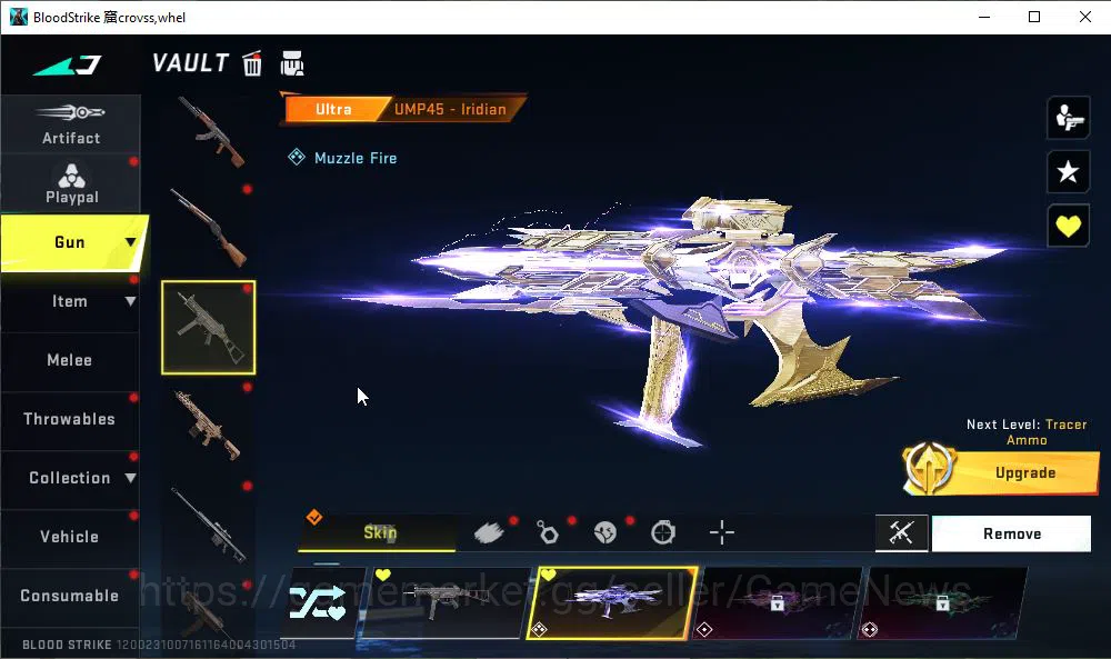 Blood Strike Accounts ASIA|7 ULTRA[VOLT,VAL,UMP45,QBZ95,INP-9,DEagle,Vec image 19