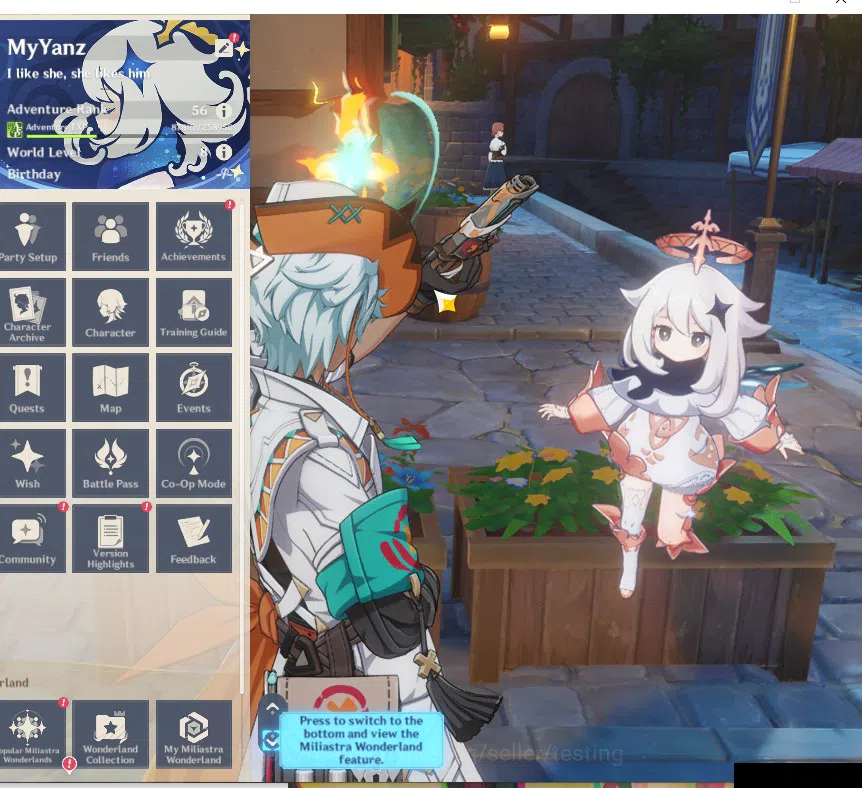 Genshin Impact Accounts Unknown|AR 56|Neuvillette C1+Sign,Furina,Nahida,Ra image 2