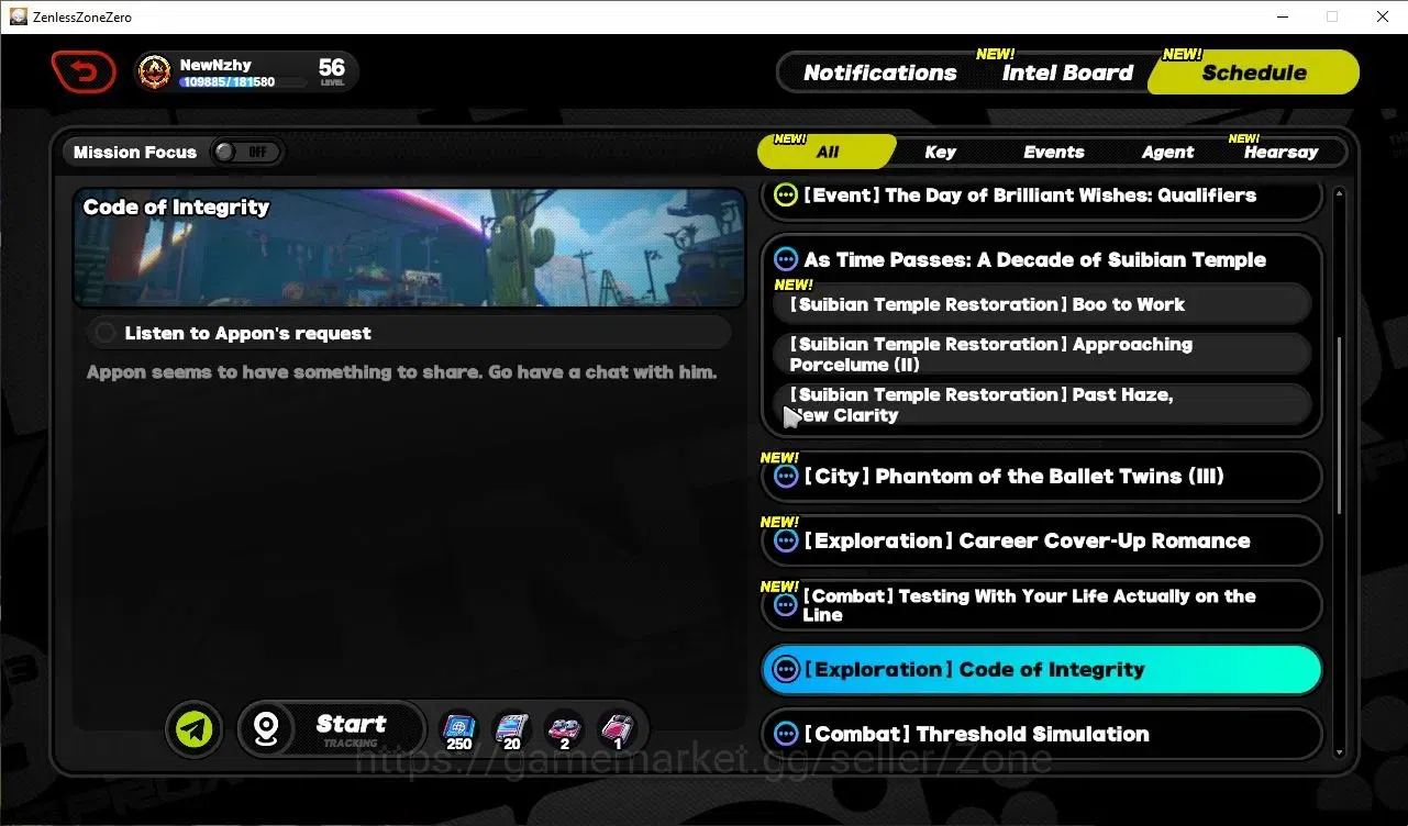 Zenless Zone Zero Accounts Others ASIA|IK 56|10 Limit,2 VH,Velina PremTeam[(Promeia,Shunguang,Nangong 19