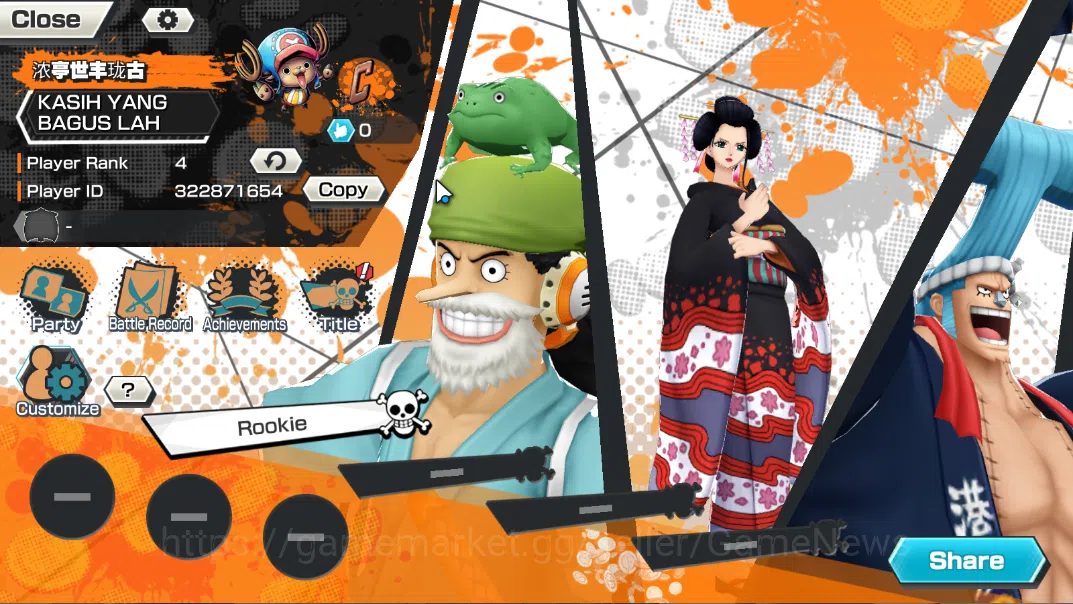 One Piece Bounty Rush Accounts Global|5 EX |WI Trafalgar Law,BMO Kaido,Gp Edward image 2