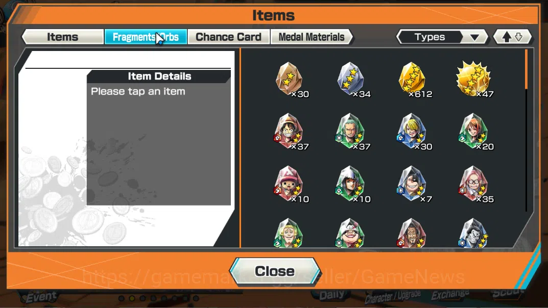 One Piece Bounty Rush Accounts Global|5 EX |WI Trafalgar Law,BMO Kaido,Gp Edward image 9