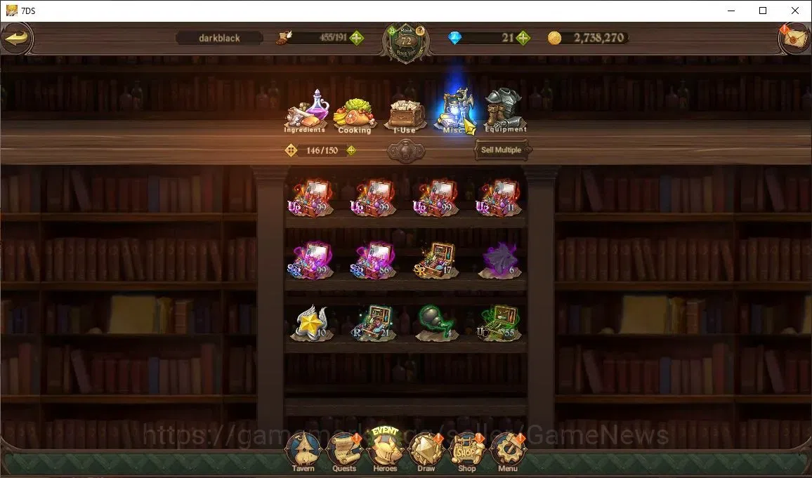 The Seven Deadly Sins: Grand Cross Accounts Asia|2,8M CC|3 LR+4 UR+Collab ReZero|S&B,Elizabeth image 16
