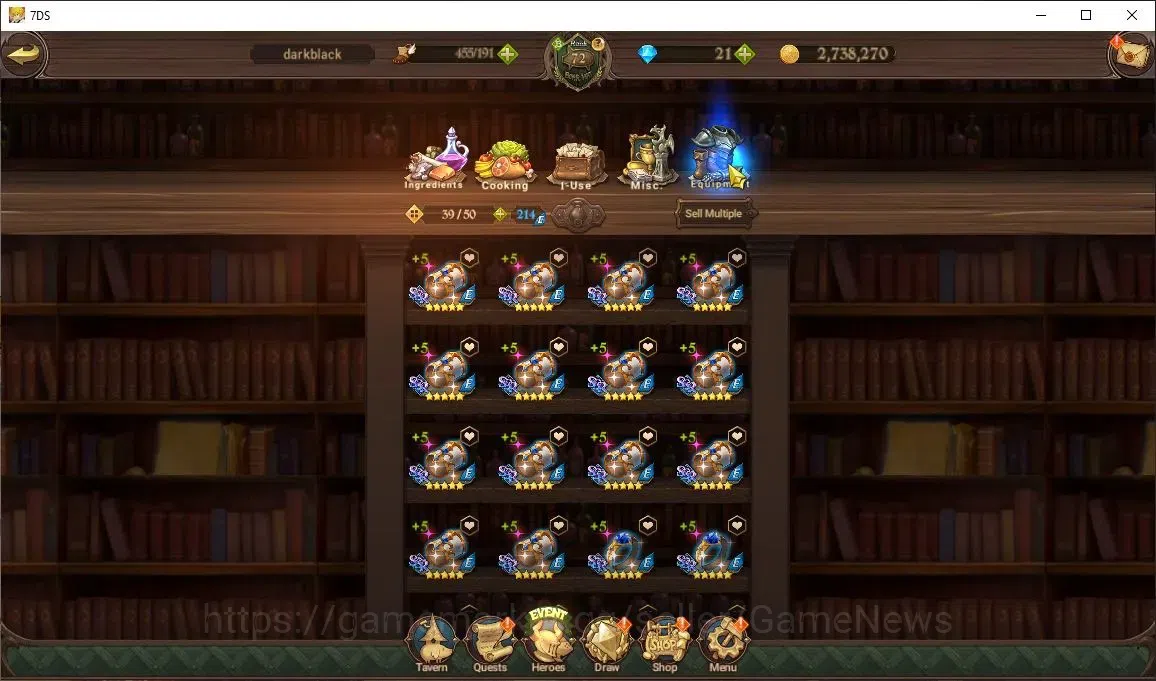 The Seven Deadly Sins: Grand Cross Accounts Asia|2,8M CC|3 LR+4 UR+Collab ReZero|S&B,Elizabeth image 17