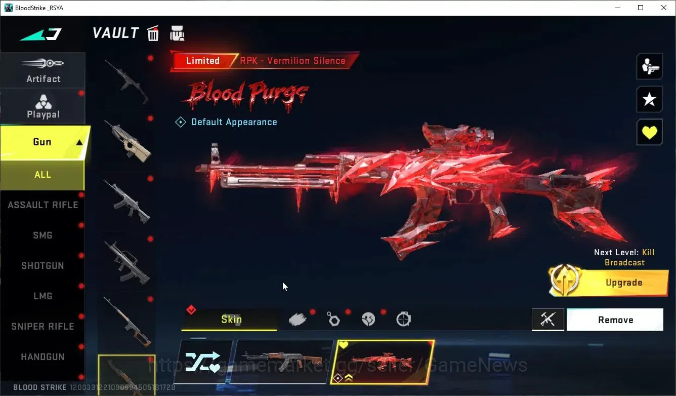 Blood Strike Accounts ASIA|ETERNAL DeAgle-Scorpion+6 ULTRA[Ethan,VAL,Vec image 10