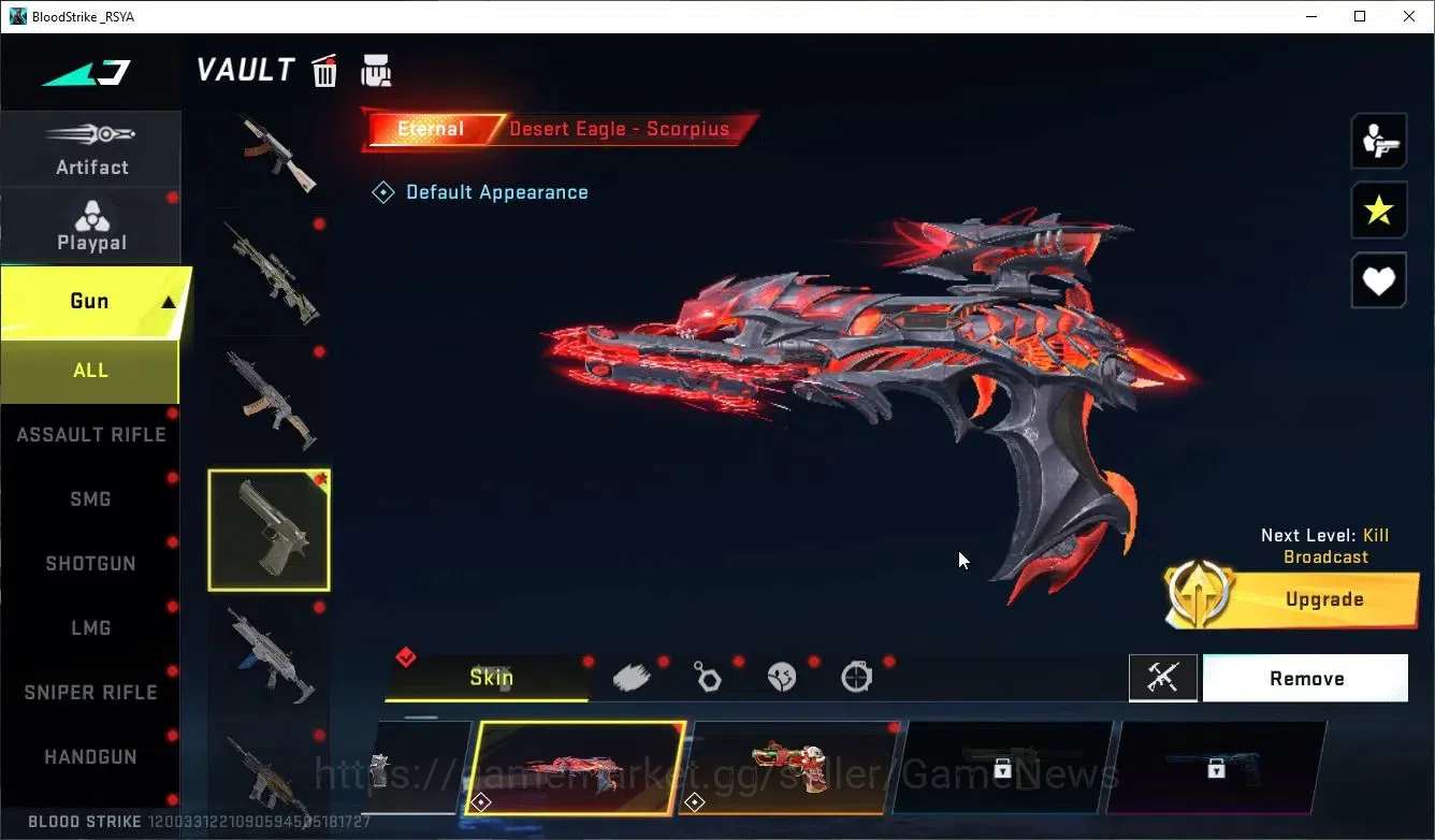 Blood Strike Accounts ASIA|ETERNAL DeAgle-Scorpion+6 ULTRA[Ethan,VAL,Vec image 6