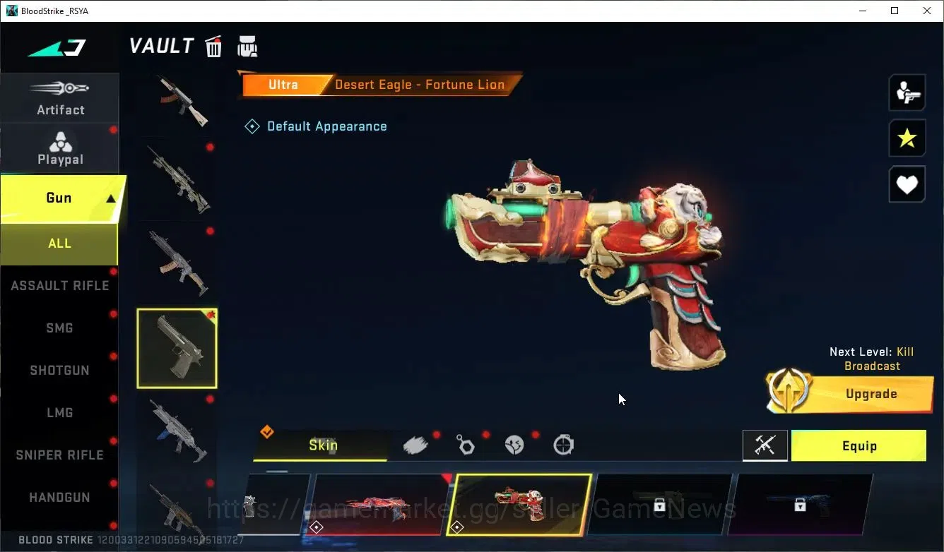 Blood Strike Accounts ASIA|ETERNAL DeAgle-Scorpion+6 ULTRA[Ethan,VAL,Vec image 7