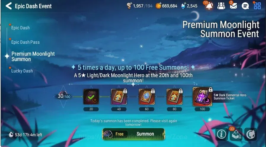 Epic Seven Accounts Global Unverif|Starter|3ML (Astromancer Elena, Arc image 11