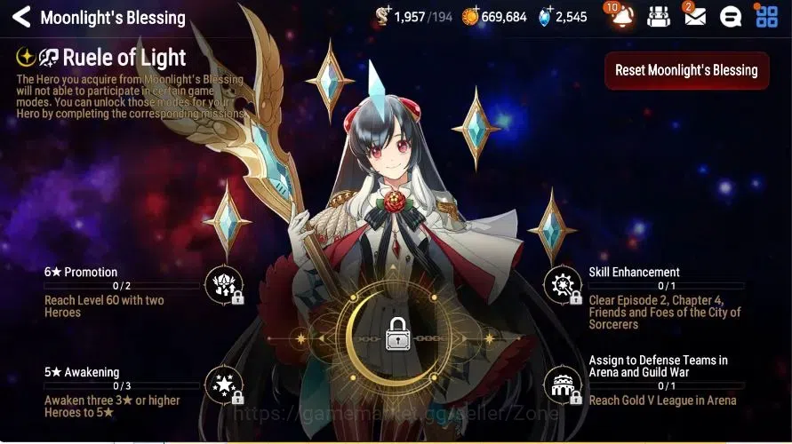 Epic Seven Accounts Global Unverif|Starter|3ML (Astromancer Elena, Arc image 8