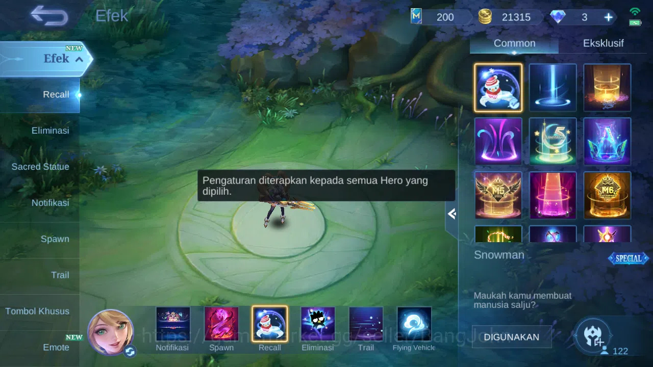 Mobile Legends: Bang Bang Accounts Hero 122 Skin 175 | CC Nata | Epic Roger | Dtamer  image 10