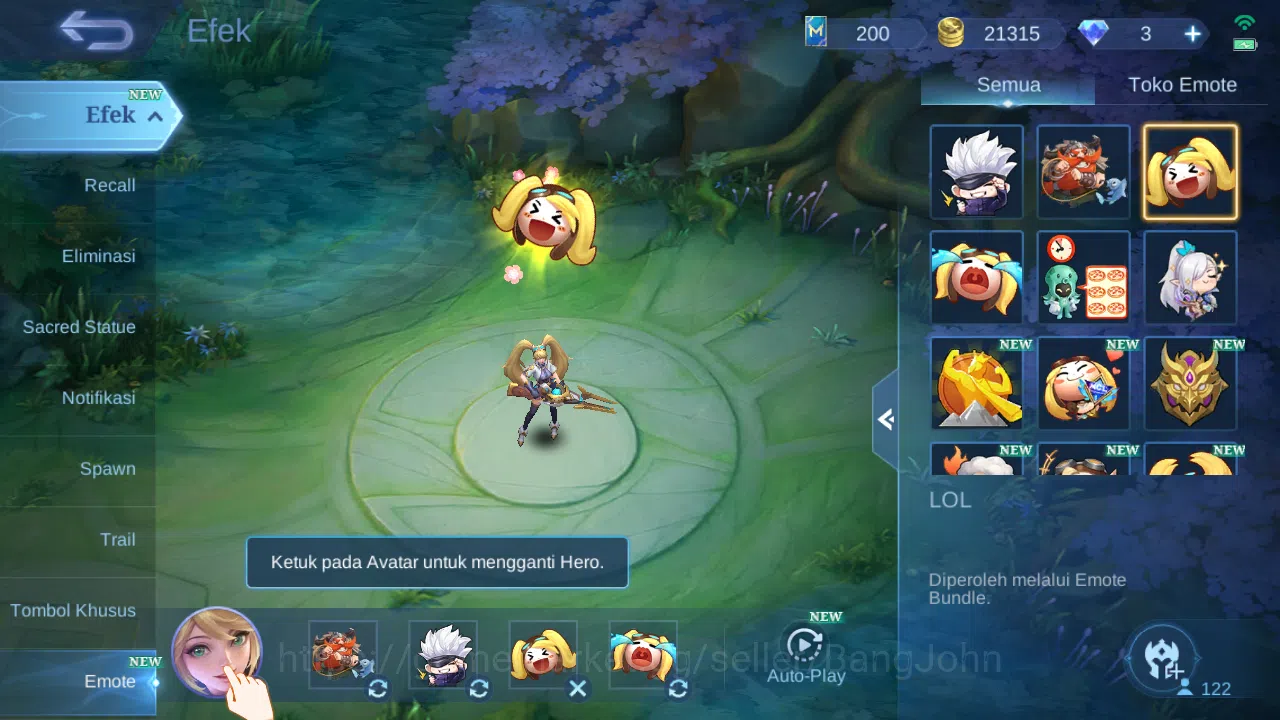Mobile Legends: Bang Bang Accounts Hero 122 Skin 175 | CC Nata | Epic Roger | Dtamer  image 11