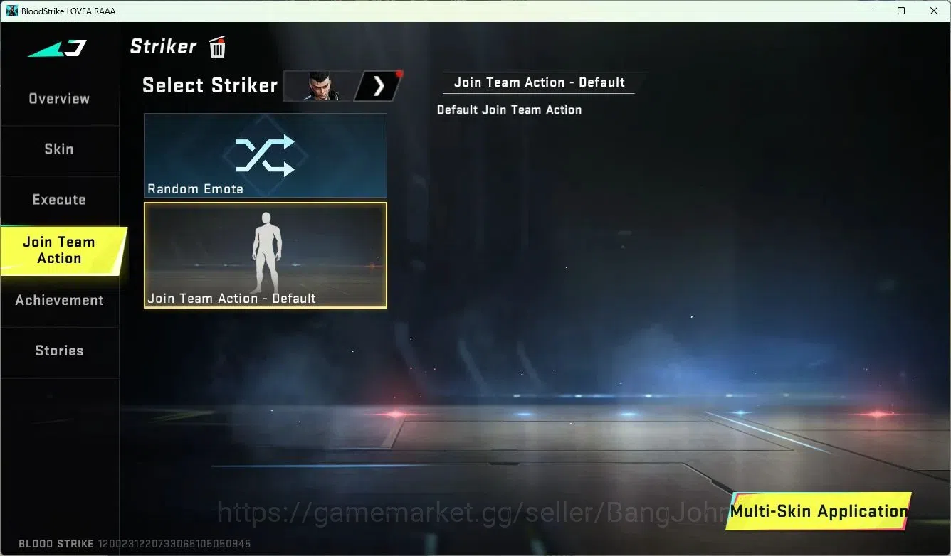 Blood Strike Accounts ASIA | 2 Collab Skins | Limited RPK-Vermilion Sile image 2