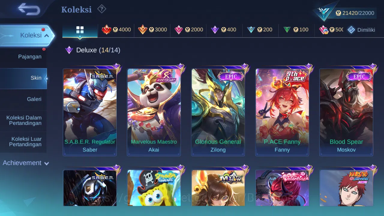 Mobile Legends: Bang Bang Accounts GLOBAL Hero 75 Skin 100 | Meow Julian Silvanna Les image 2