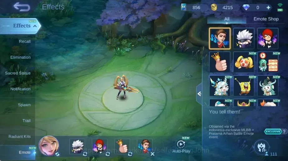 Mobile Legends: Bang Bang Accounts Global|Skin 159|Expert|PRIME Claude,Collector Nata image 15