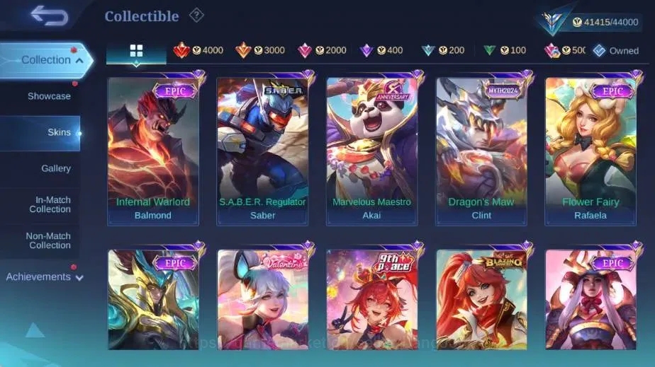 Mobile Legends: Bang Bang Accounts Global|Skin 159|Expert|PRIME Claude,Collector Nata image 7