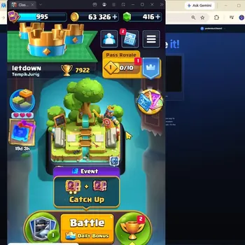 Clash Royale Accounts High-End Trophy 7922|CL 995|KTL 12|107 Cards|4 Champ|2 Hero |9 Evo|416 Gems+63K Gold|Arena 20|Proteck