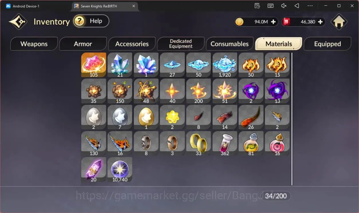 Seven Knights Re:Birth Accounts Global|Full EX7 (Fai,Melia,Juri,Rosie,Gelidus)|13  image 12