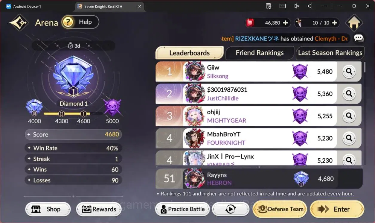 Seven Knights Re:Birth Accounts Global|Full EX7 (Fai,Melia,Juri,Rosie,Gelidus)|13  image 16