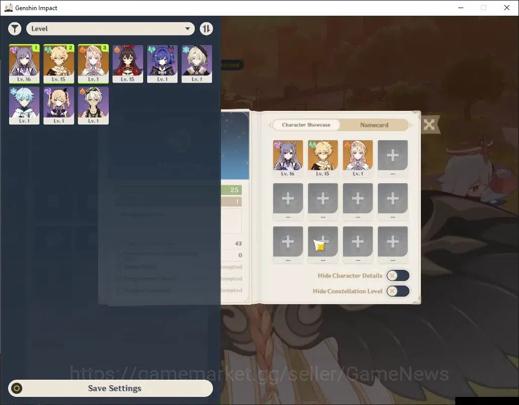 Genshin Impact Accounts Asia|AR 25|1 Limited(Nicole),1 Standard Char (Keqi image 2