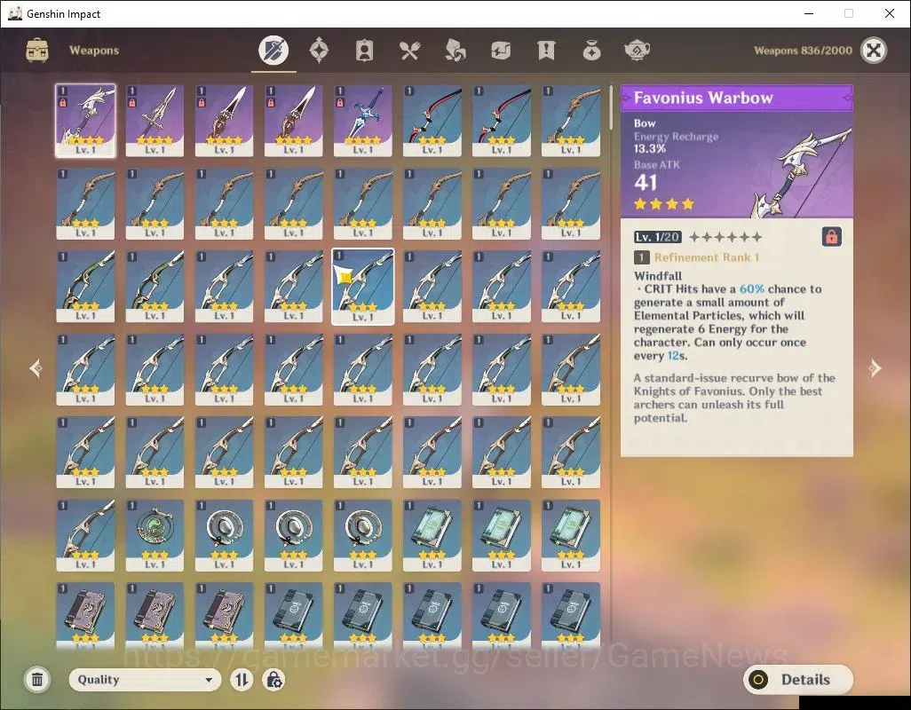 Genshin Impact Accounts Asia|AR 25|1 Limited(Nicole),1 Standard Char (Keqi image 4