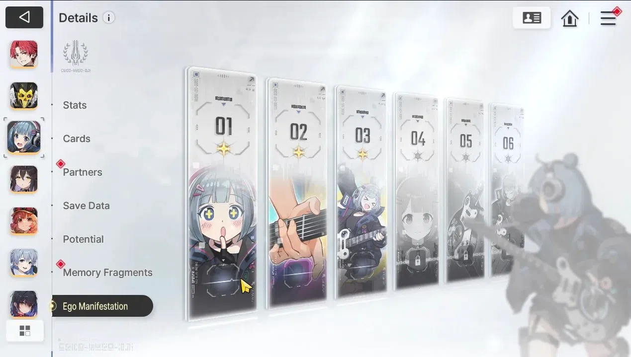 Chaos Zero Nightmare Accounts GLOBAL Lv35|5 SSR[HaideMarie,Haru,Khalipe,Magna,Ka image 6
