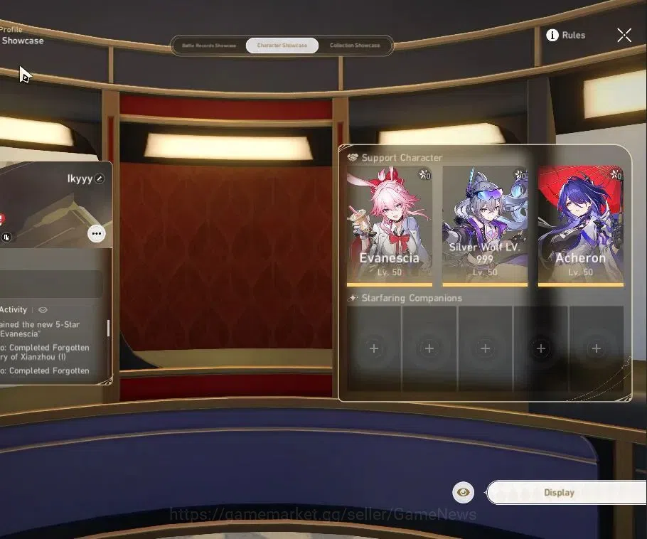 Honkai Star Rail Accounts Asia|TL 38|4 Limited|[Acheron,SW LV.999,Evangescia image 2