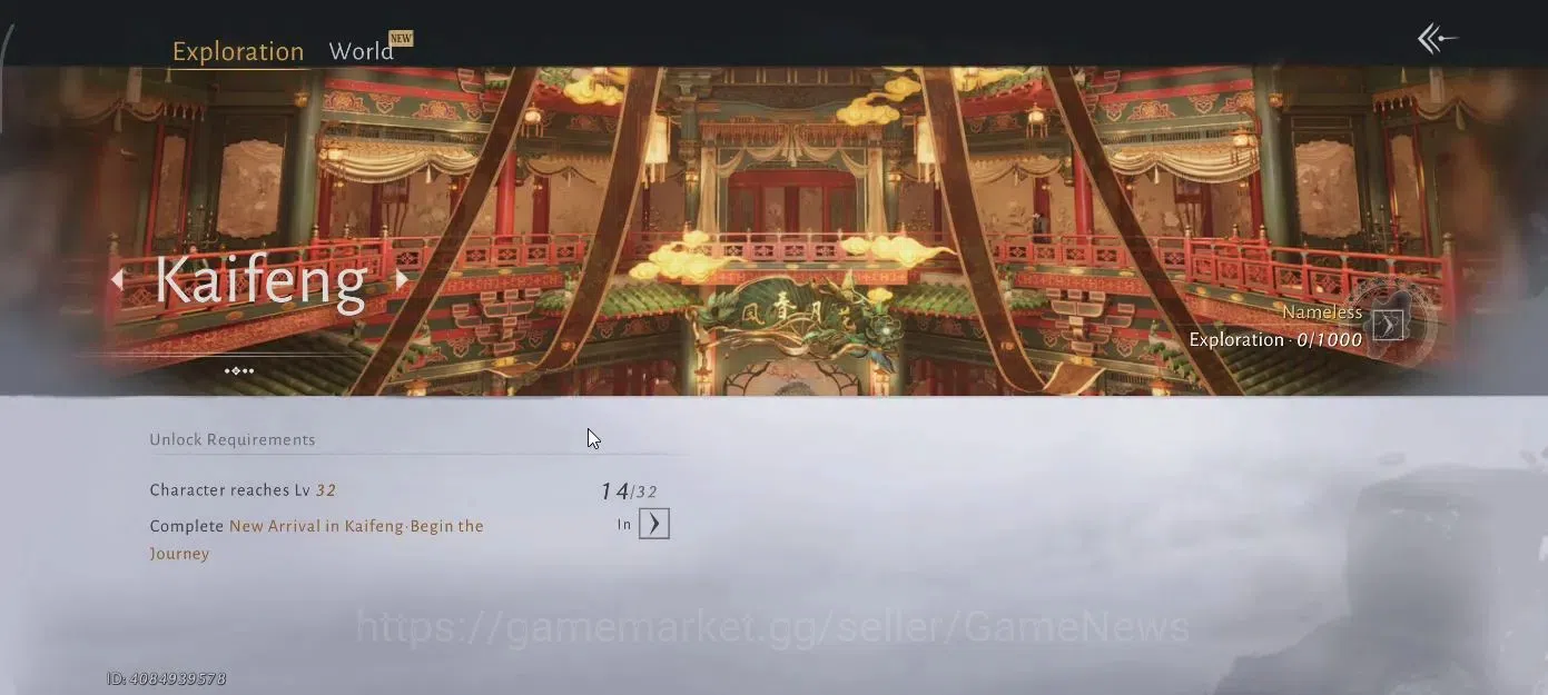 Where Winds Meet Accounts GLOBAL|Lv 14|1 Harmonic Core|GS 3878|Anthem of Age image 15