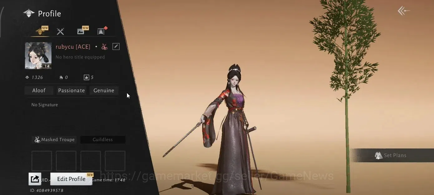 Where Winds Meet Accounts GLOBAL|Lv 14|1 Harmonic Core|GS 3878|Anthem of Age image 2