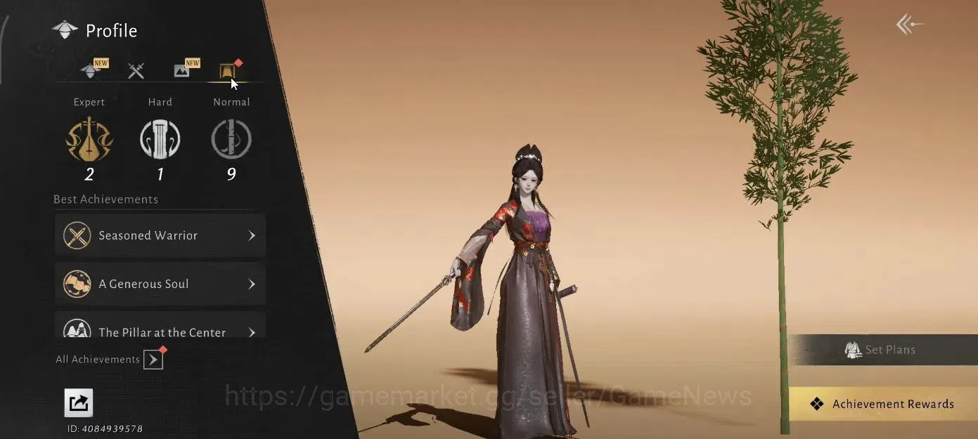 Where Winds Meet Accounts GLOBAL|Lv 14|1 Harmonic Core|GS 3878|Anthem of Age image 4