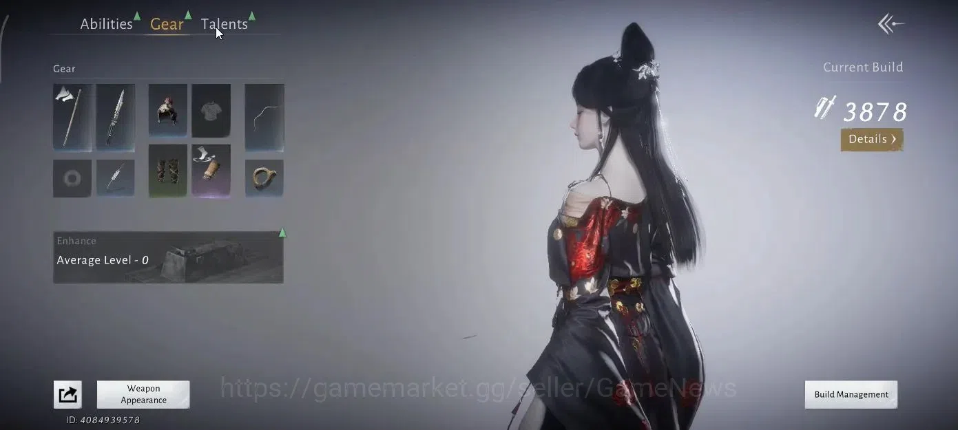 Where Winds Meet Accounts GLOBAL|Lv 14|1 Harmonic Core|GS 3878|Anthem of Age image 6