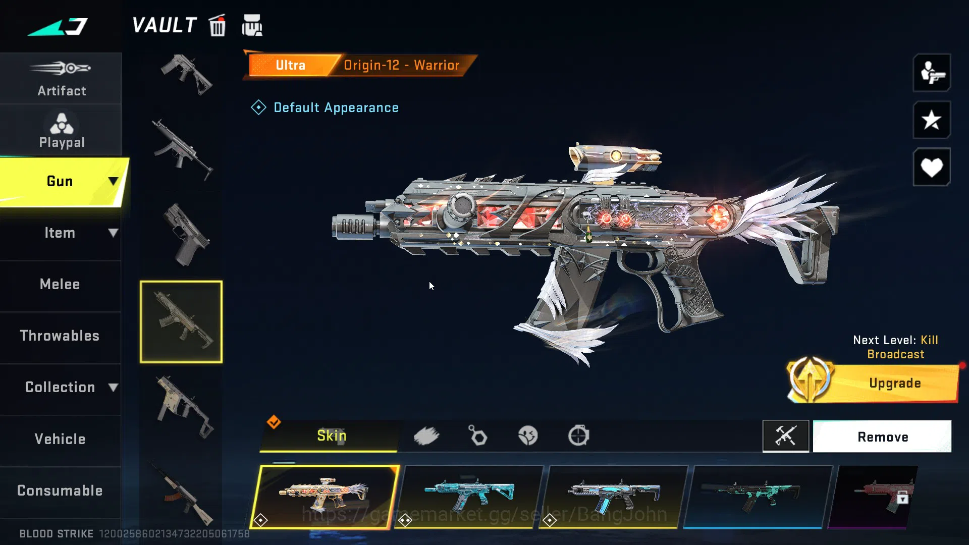 Blood Strike Accounts ASIA |ETHERNAL=SPEAR(LVL1),UZI(LVL3)|COLLAB=M700,K image 4