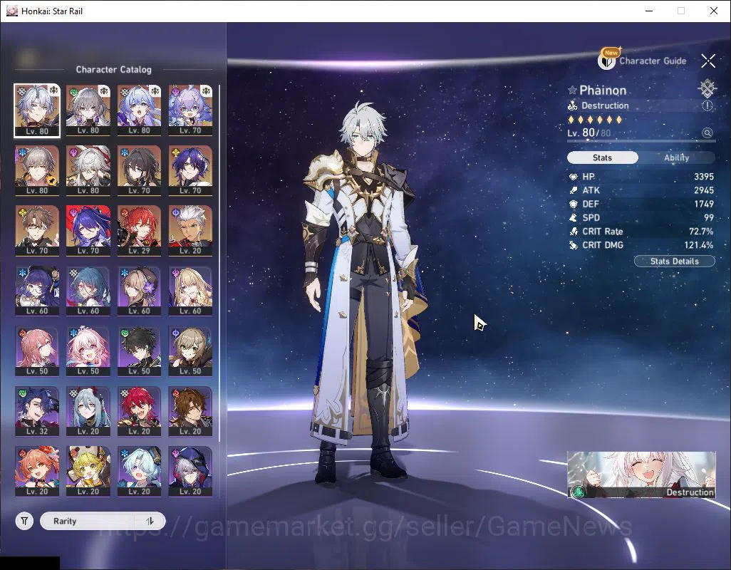 Honkai Star Rail Accounts ASIA|TL 67| 7 Limited[Jing Yuan+Sign,Phainon,Acher image 3
